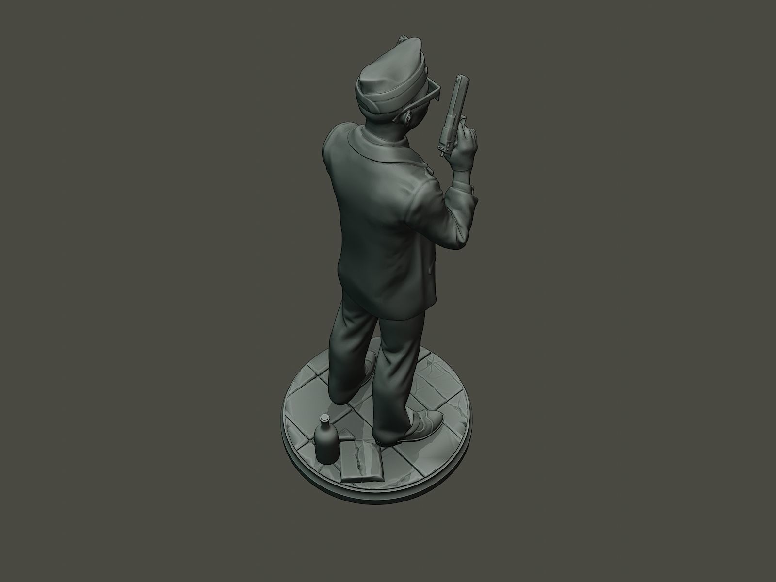 Dancing Coffin Meme B 004 3D print model_21