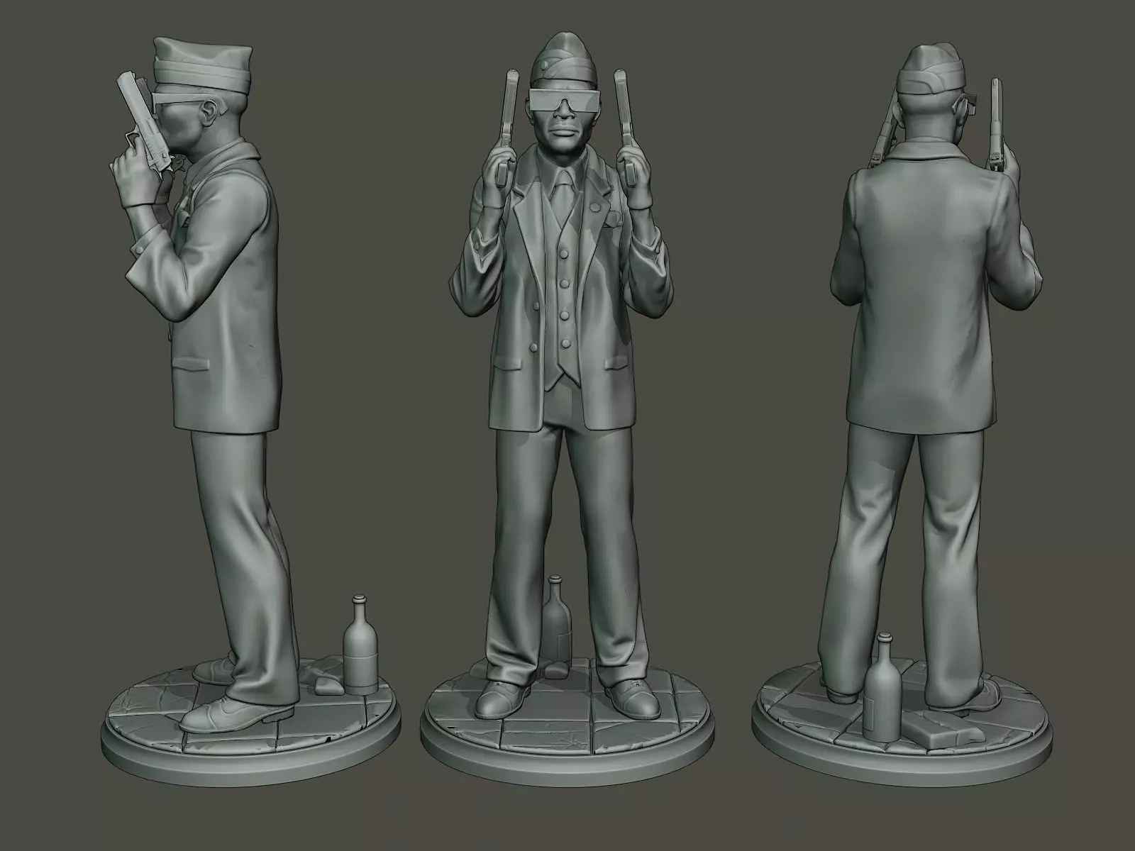 Dancing Coffin Meme B 004 3D print model_0