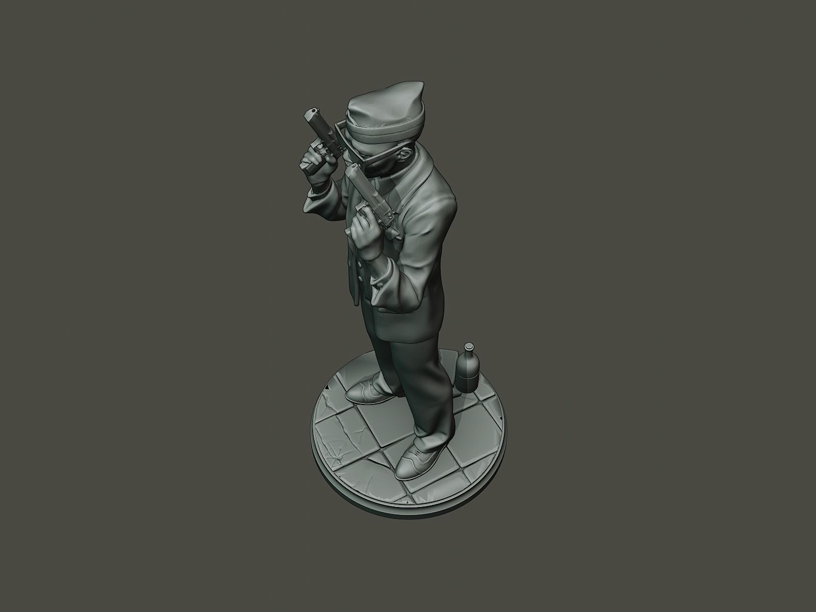 Dancing Coffin Meme B 004 3D print model_14