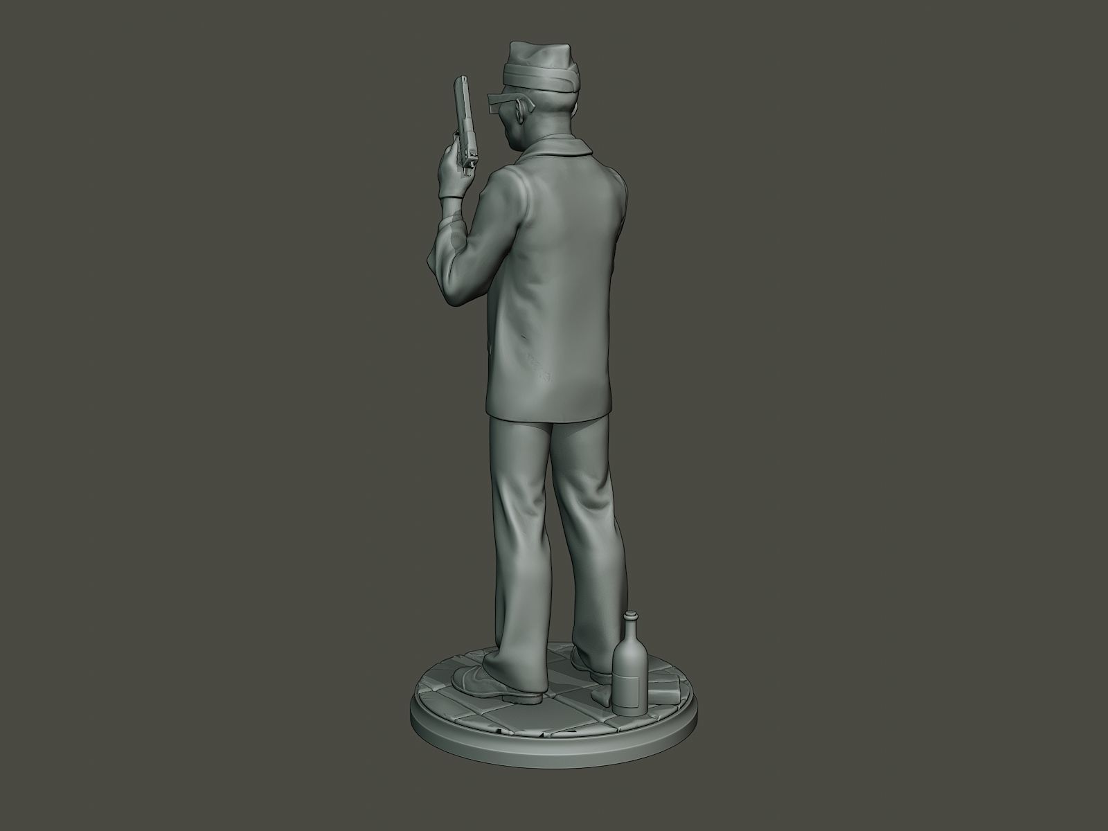Dancing Coffin Meme B 004 3D print model_4