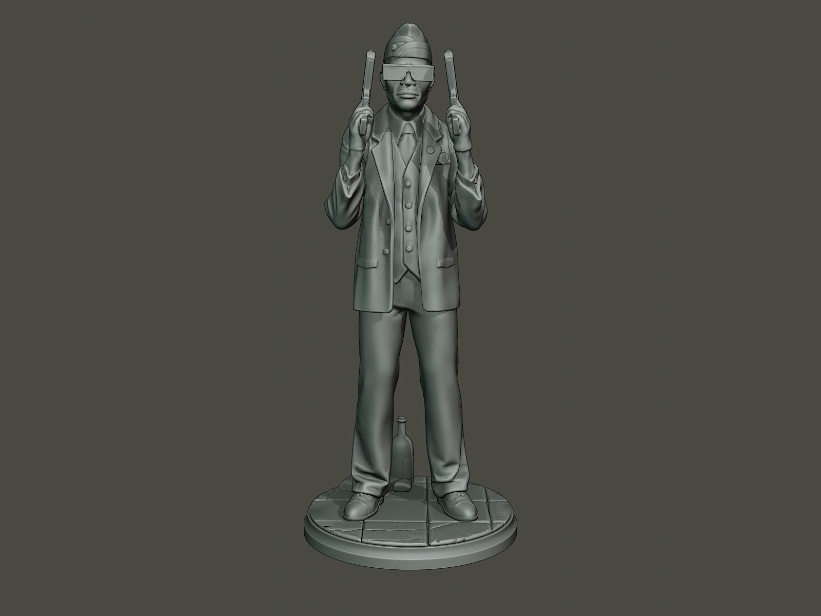 Dancing Coffin Meme B 004 3D print model_10