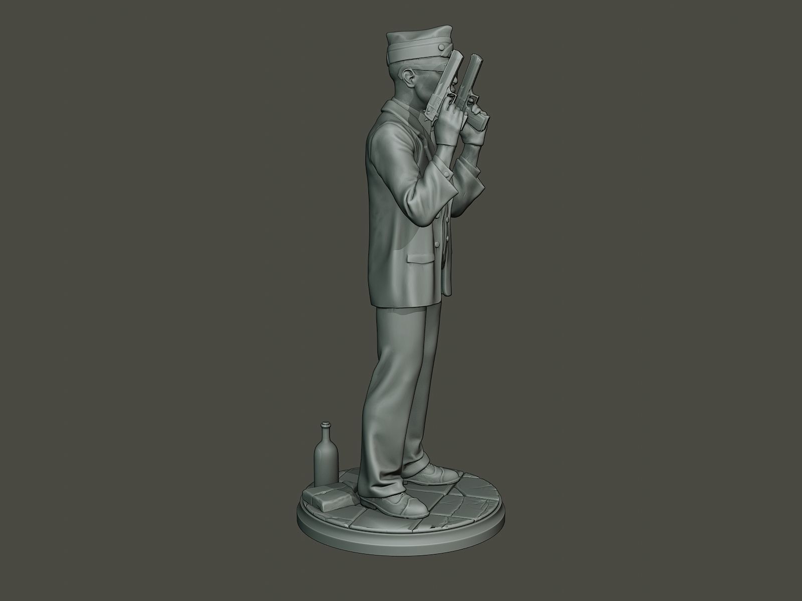 Dancing Coffin Meme B 004 3D print model_8