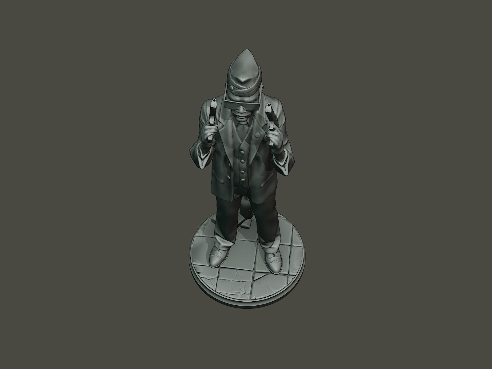 Dancing Coffin Meme B 004 3D print model_13
