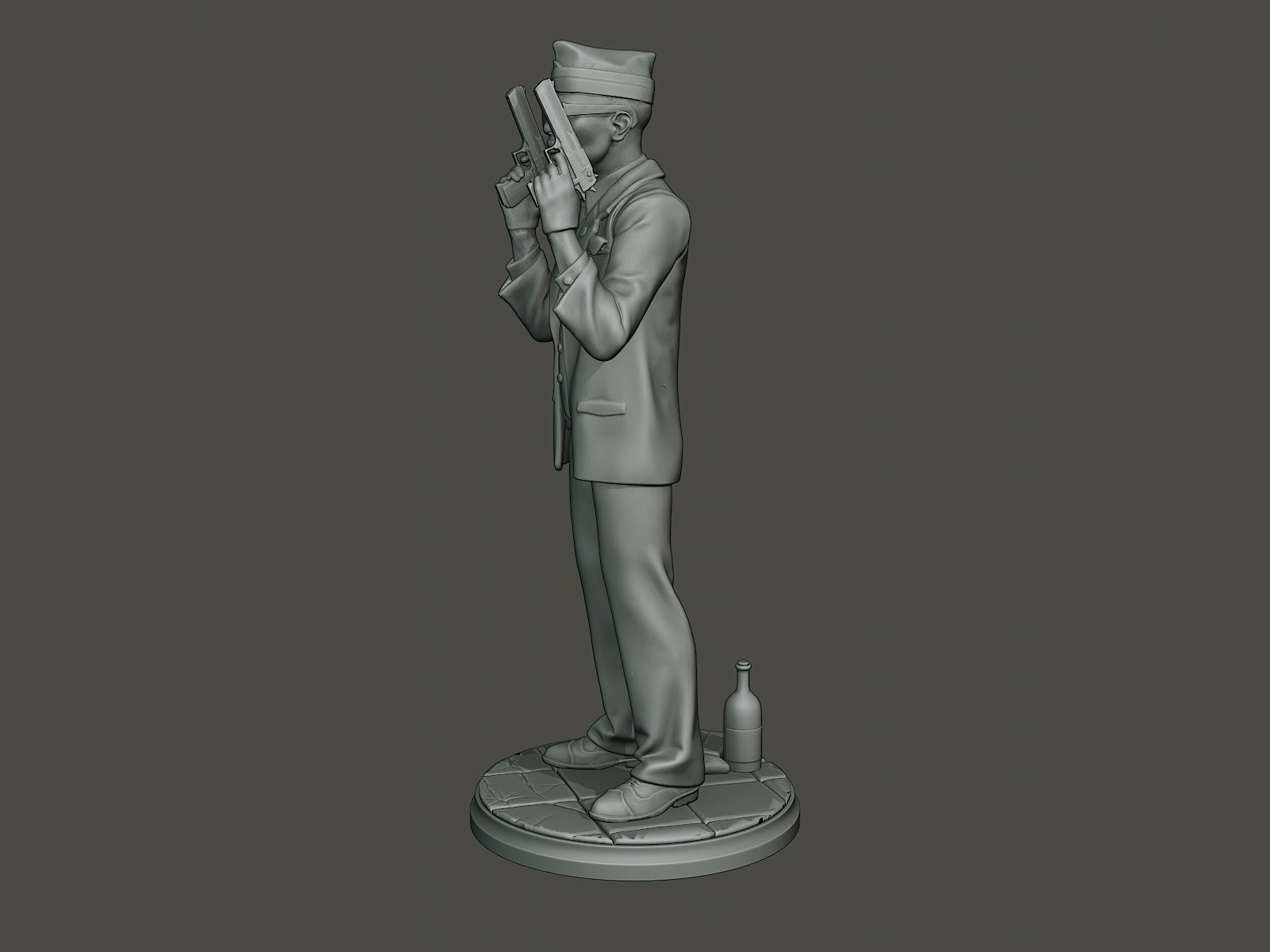 Dancing Coffin Meme B 004 3D print model_2