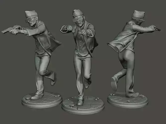Dancing Coffin Meme B 006 3D print model Dancing Coffin Meme B 006 3D print model
