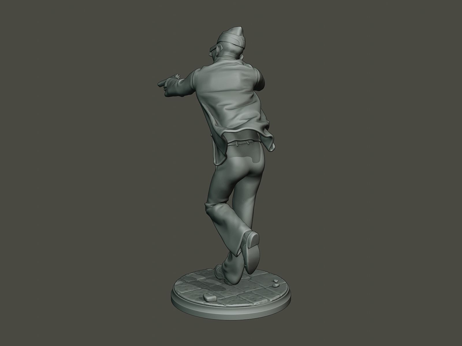 Dancing Coffin Meme B 006 3D print model_4