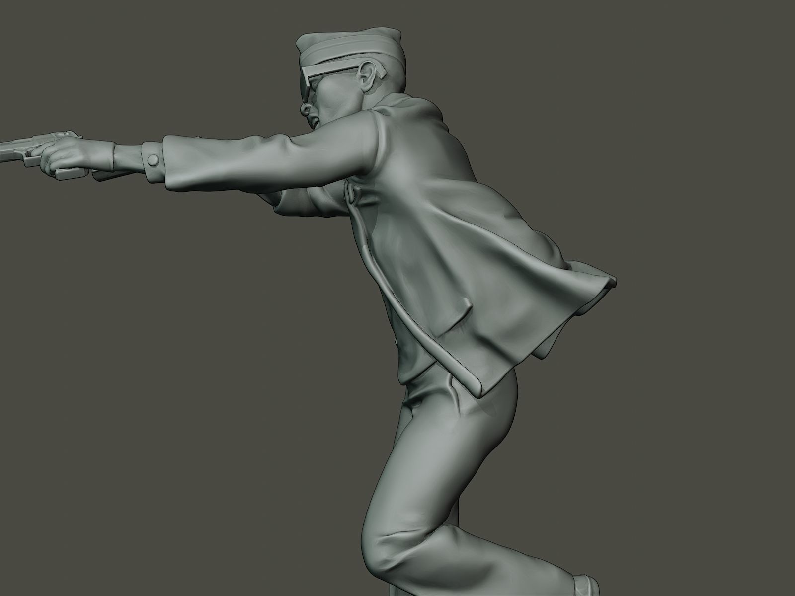 Dancing Coffin Meme B 006 3D print model_16