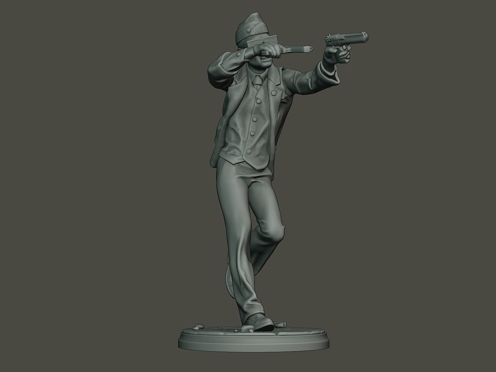 Dancing Coffin Meme B 006 3D print model_12
