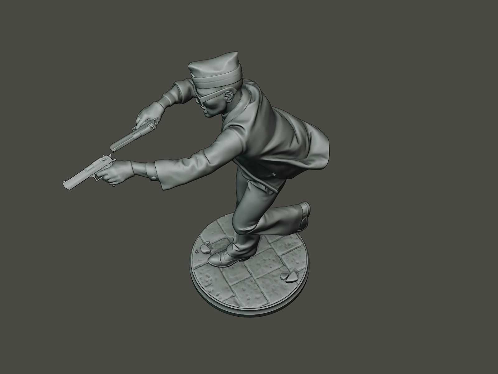 Dancing Coffin Meme B 006 3D print model_14