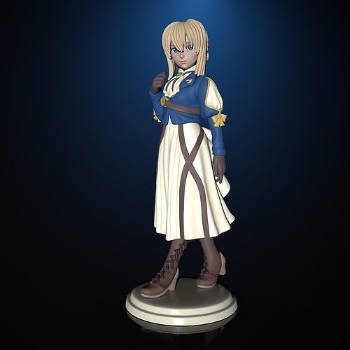 Violet Evergarden 3D print model