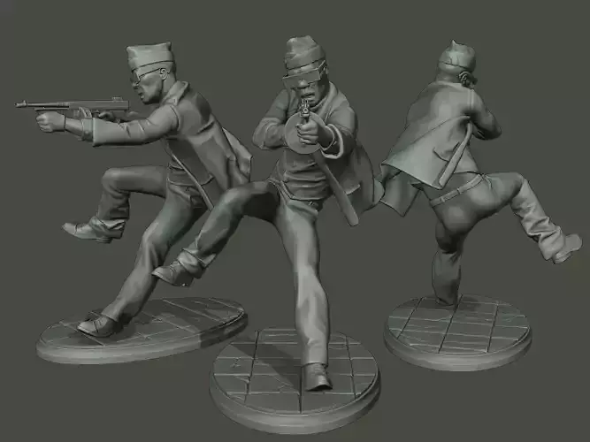 Dancing Coffin Meme B 007 3D print model