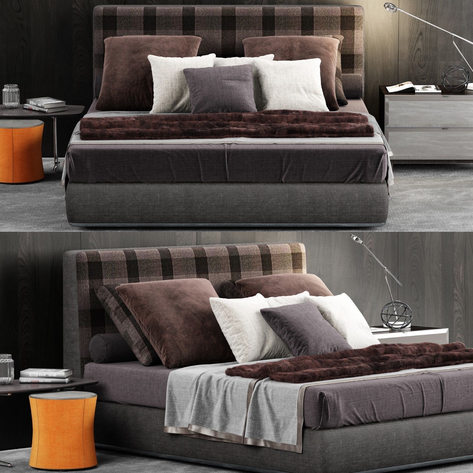 Minotti Powell Bed 121