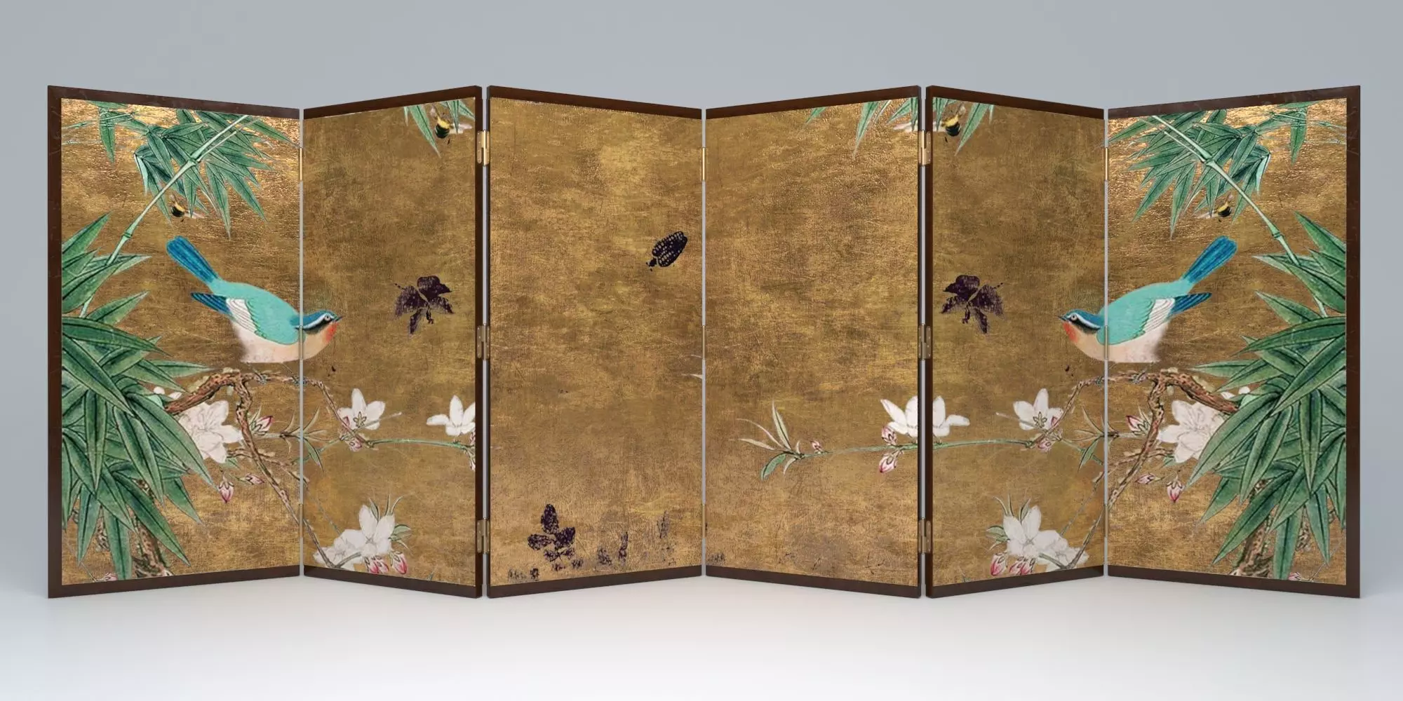 BLOSSOM FOLDING SCREEN 3D model