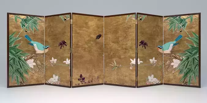 BLOSSOM FOLDING SCREEN