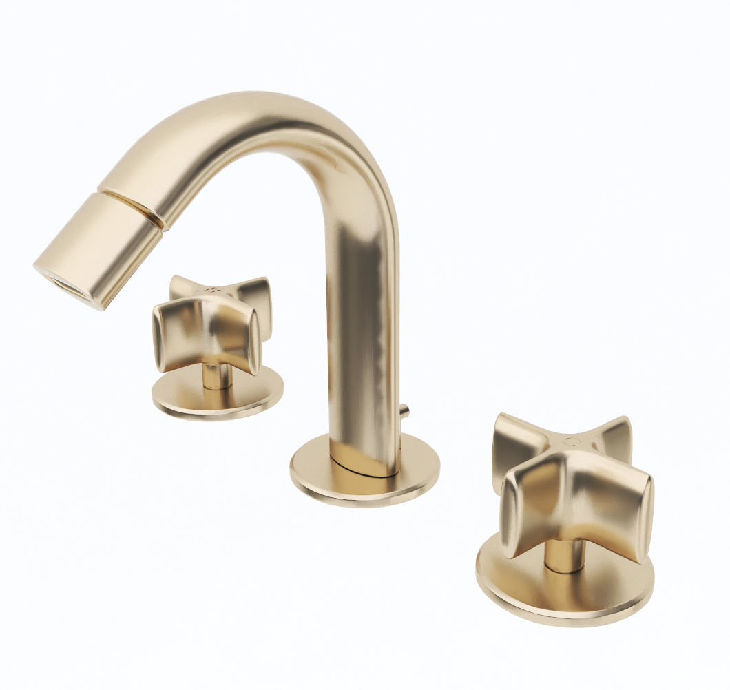 Faucets Armani Roca Set 2 3D model_2