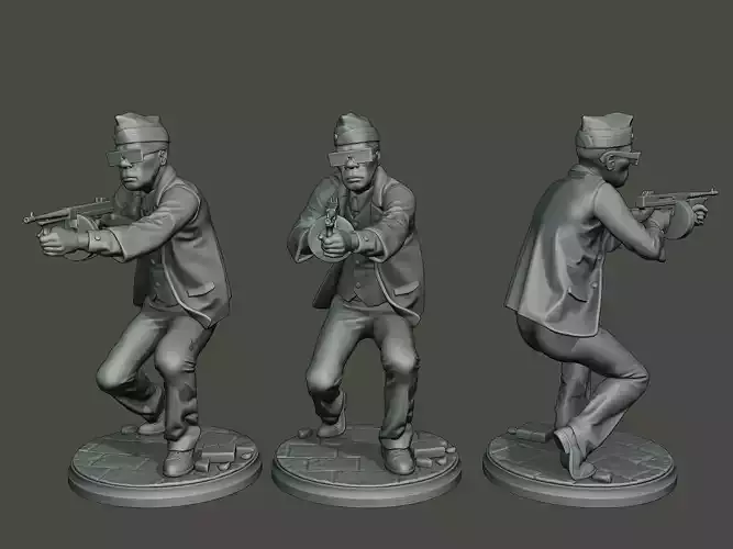 Dancing Coffin Meme B 009 3D print model