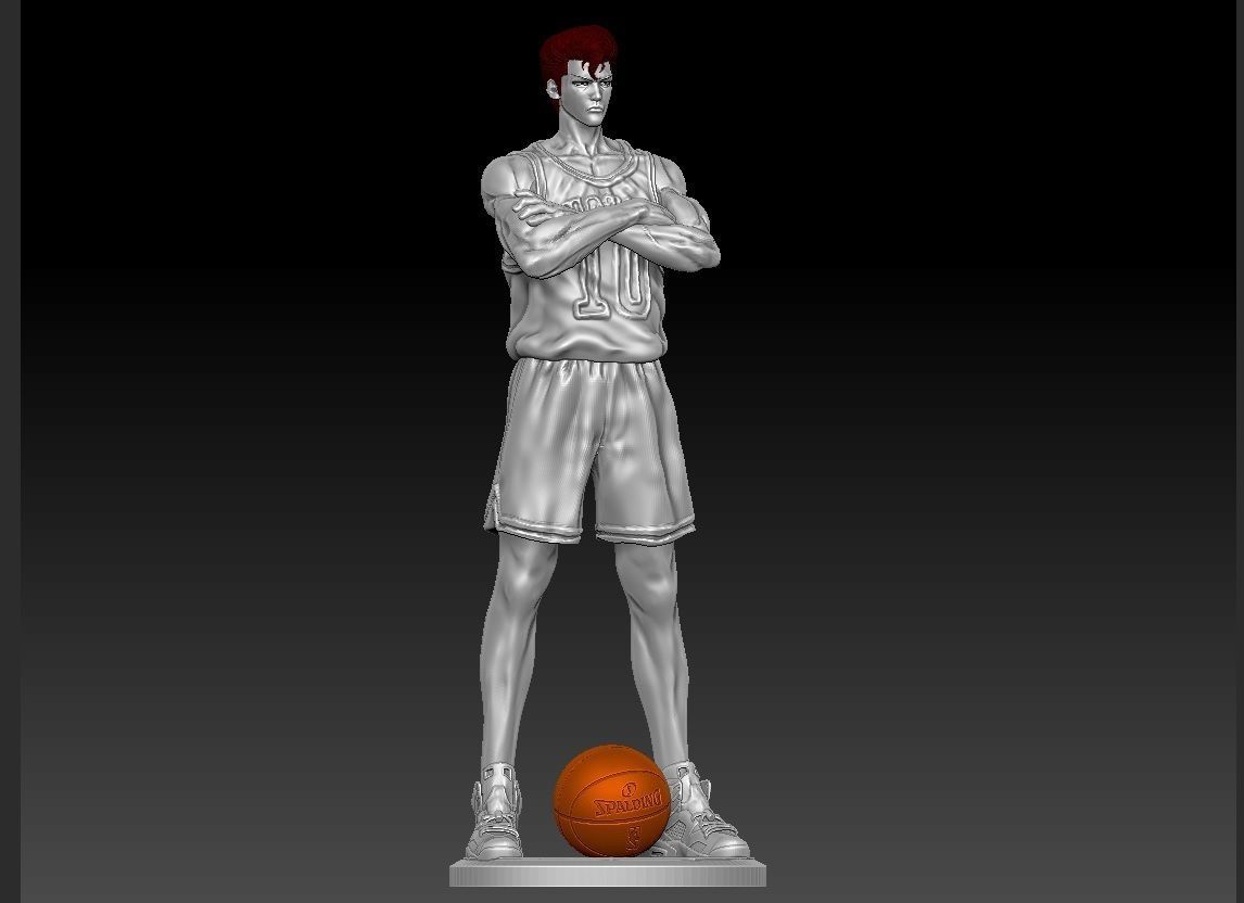 SLAMDUNK SAKURAGI MODEL FOR 3D PRINT 3D print model_4
