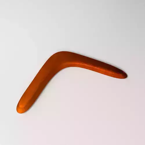 Wooden Boomerang