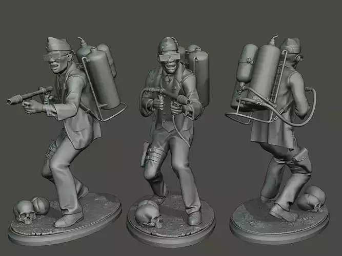 Dancing Coffin Meme B 011 3D print model