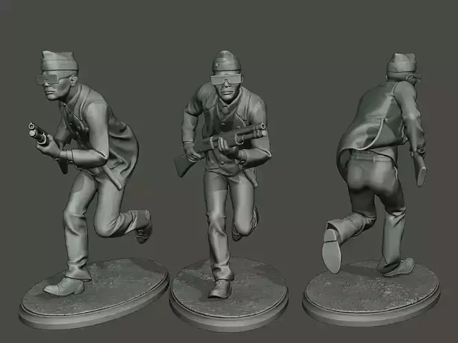Dancing Coffin Meme B 013 3D print model