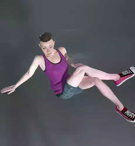 Rigged Female Character