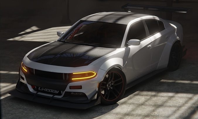 Dodge Charger SRT Modified body 3D model