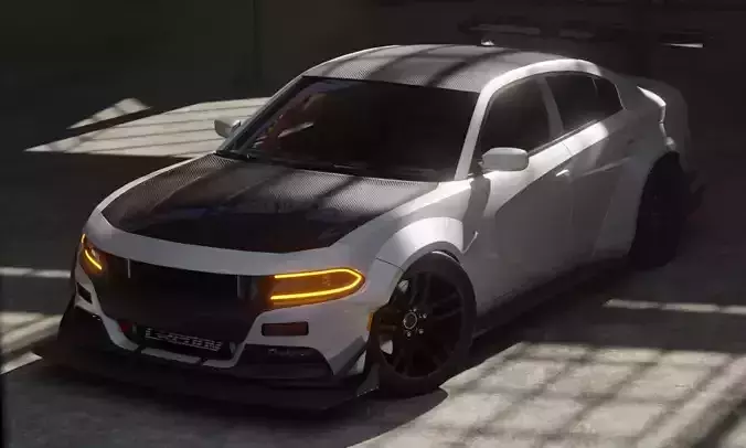 Dodge Charger SRT Modified body 3D model