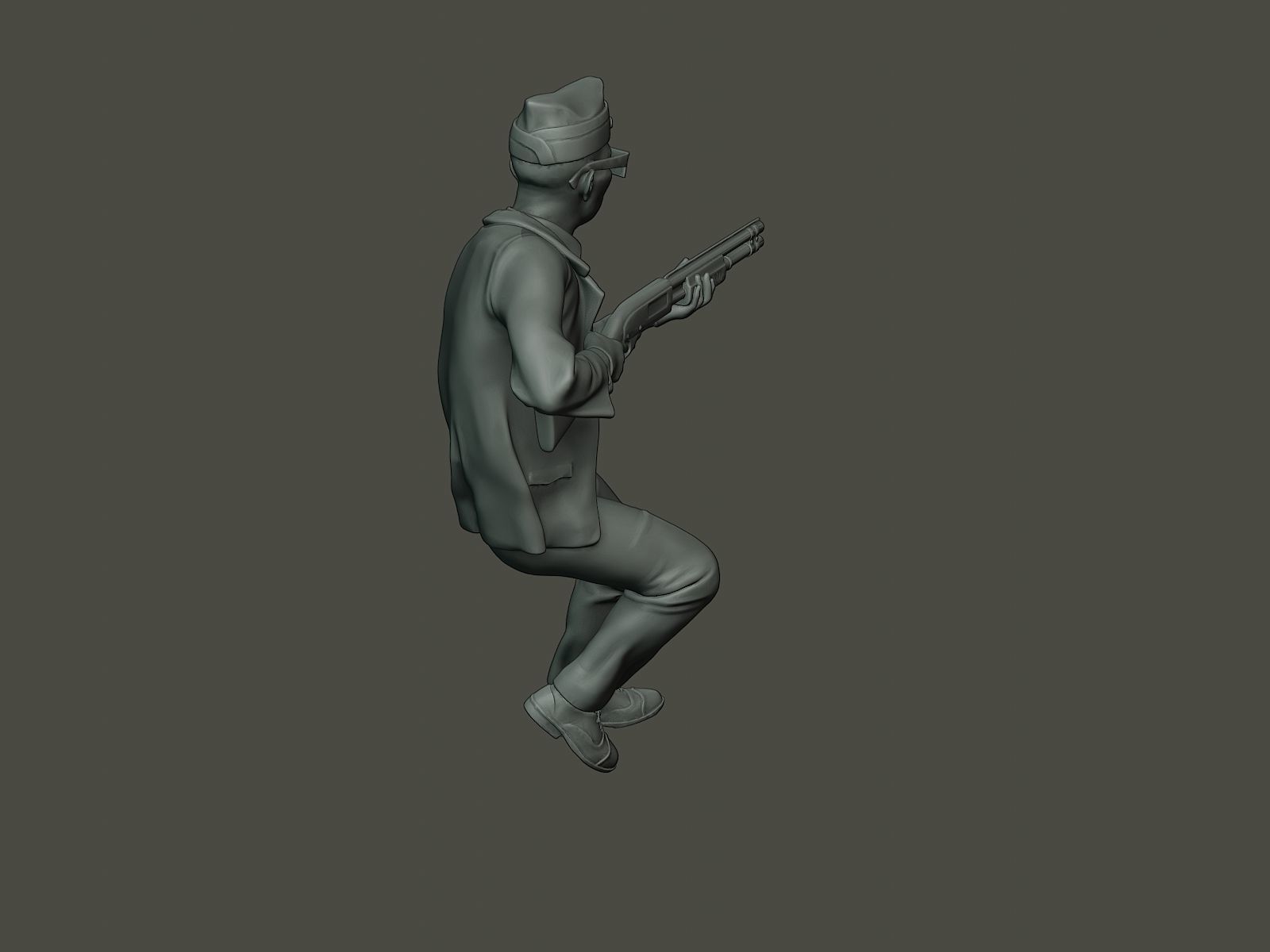 Dancing Coffin Meme B 014 3D print model_24