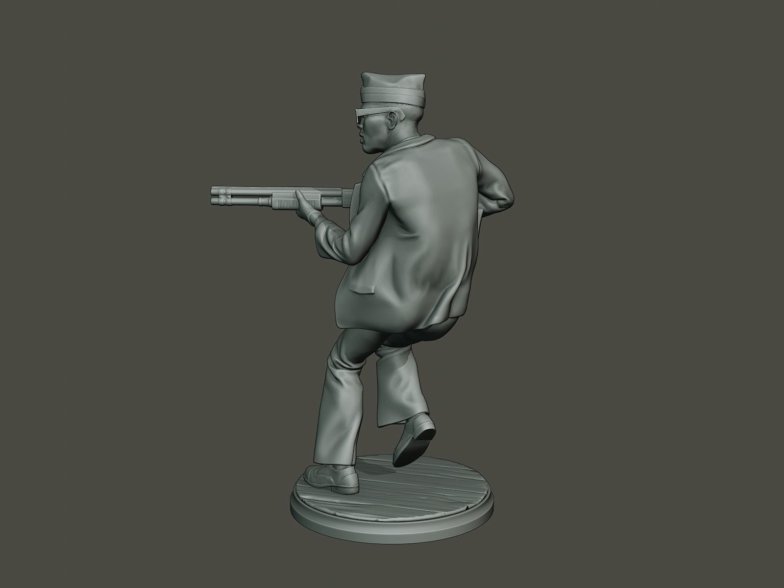 Dancing Coffin Meme B 014 3D print model_4