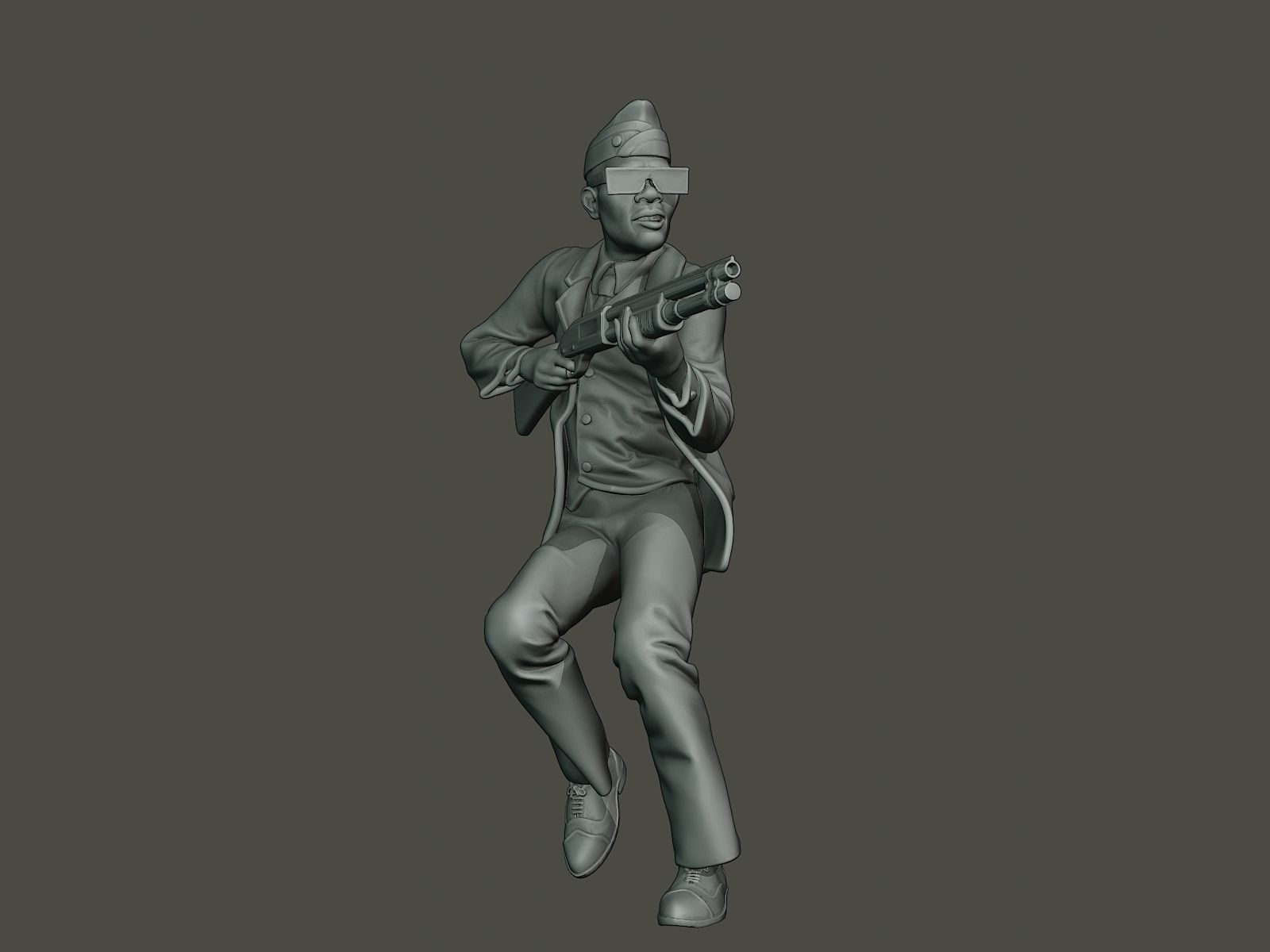 Dancing Coffin Meme B 014 3D print model_28