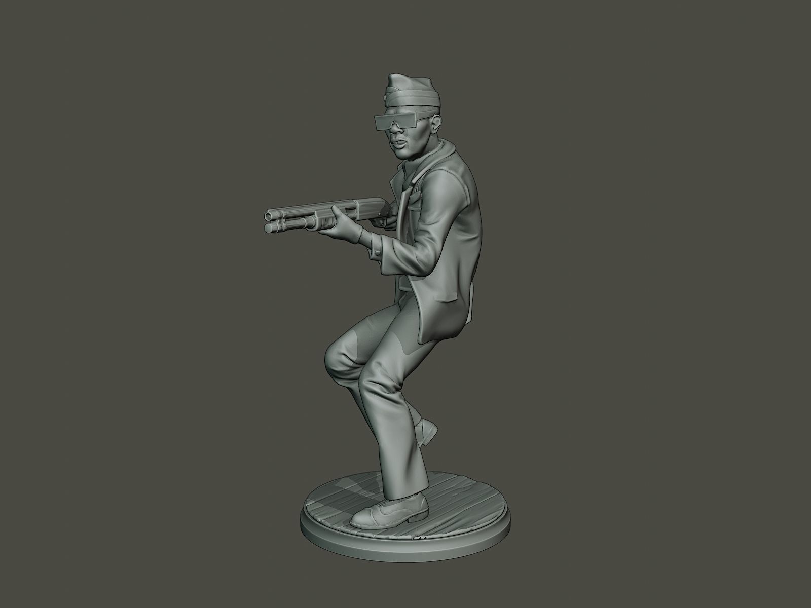 Dancing Coffin Meme B 014 3D print model_2