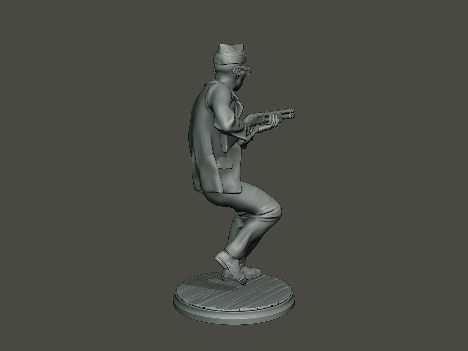 Dancing Coffin Meme B 014 3D print model_7