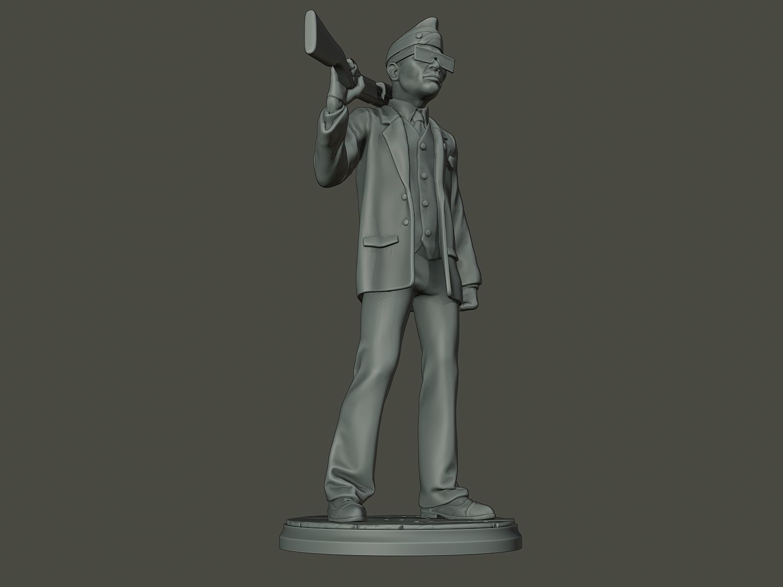 Dancing Coffin Meme B 015 3D print model_13