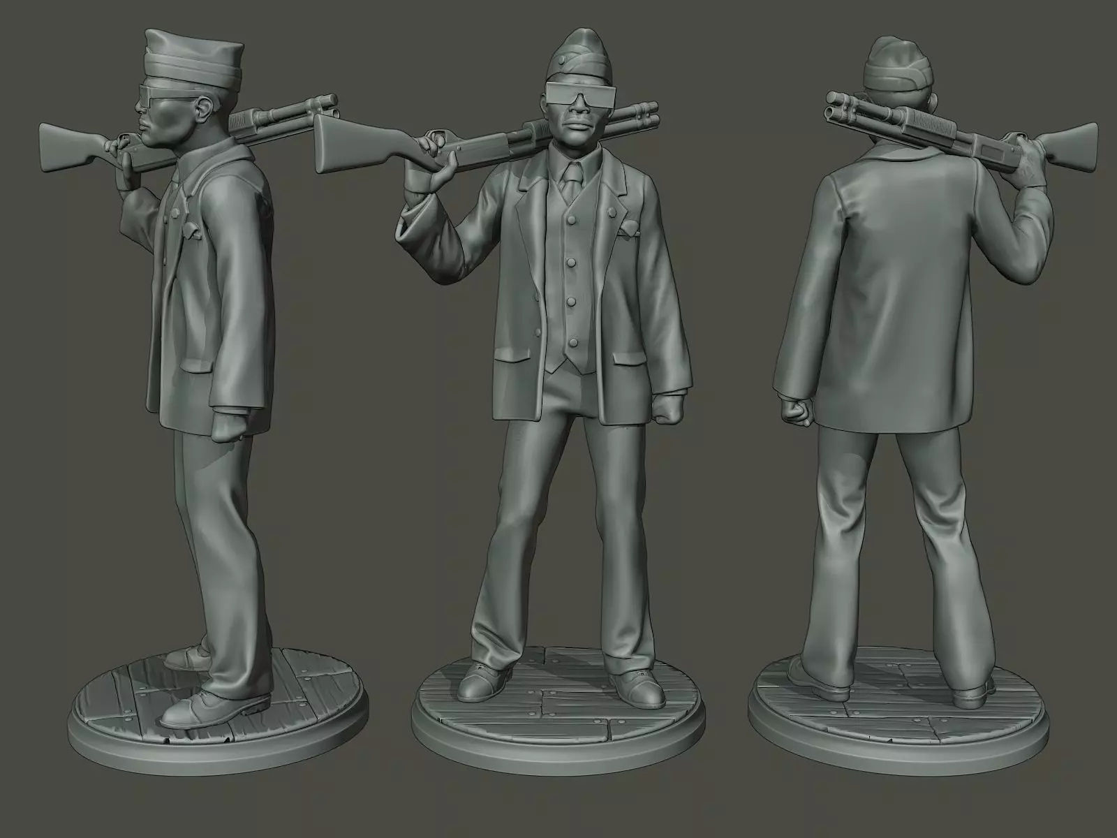 Dancing Coffin Meme B 015 3D print model_0