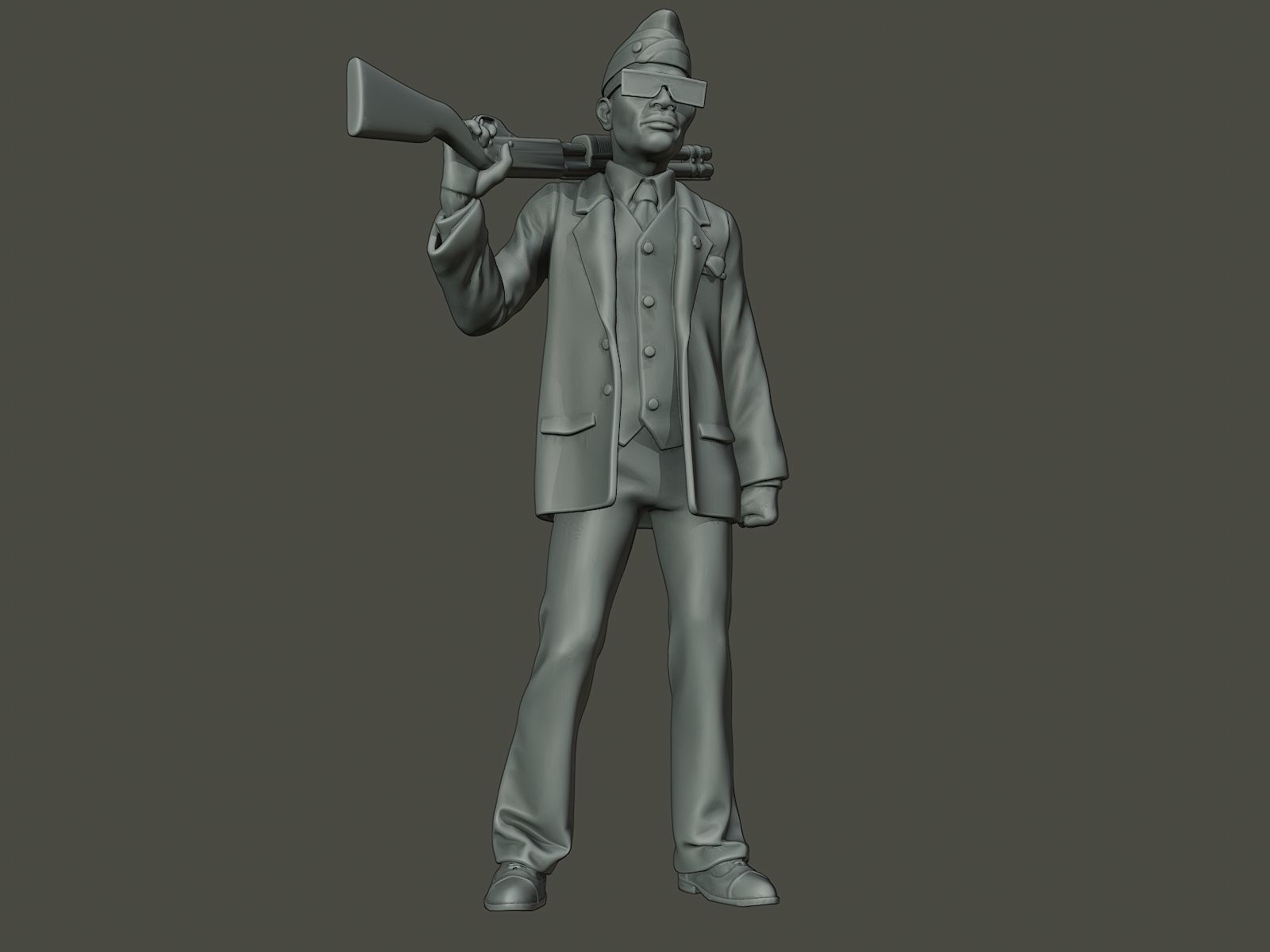 Dancing Coffin Meme B 015 3D print model_28