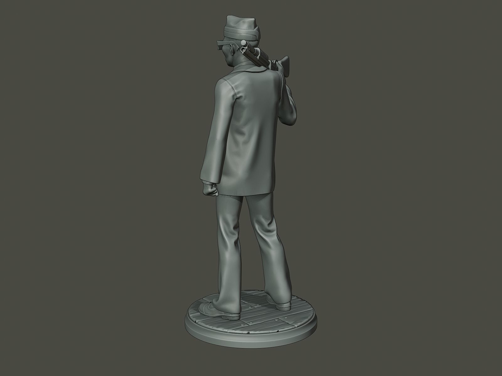 Dancing Coffin Meme B 015 3D print model_4