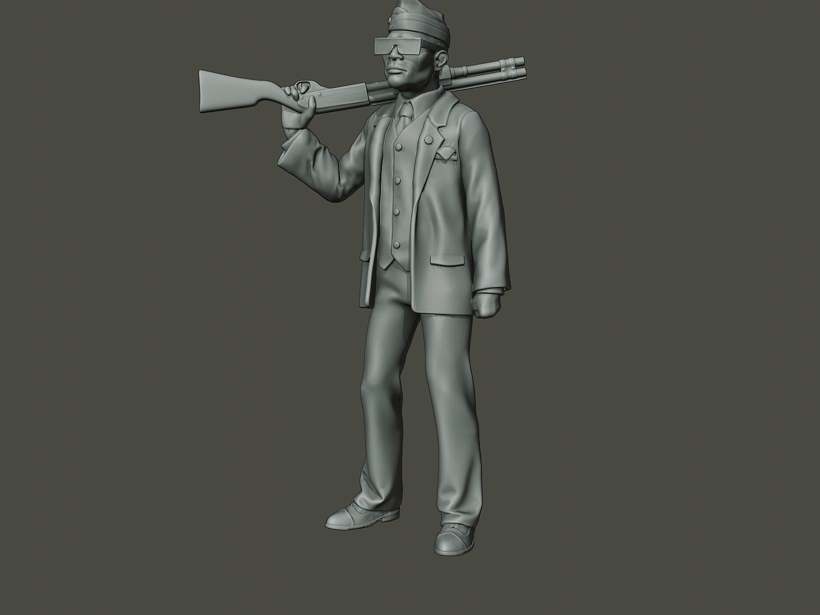 Dancing Coffin Meme B 015 3D print model_27