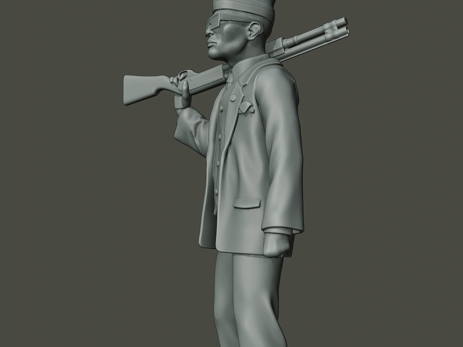 Dancing Coffin Meme B 015 3D print model_17