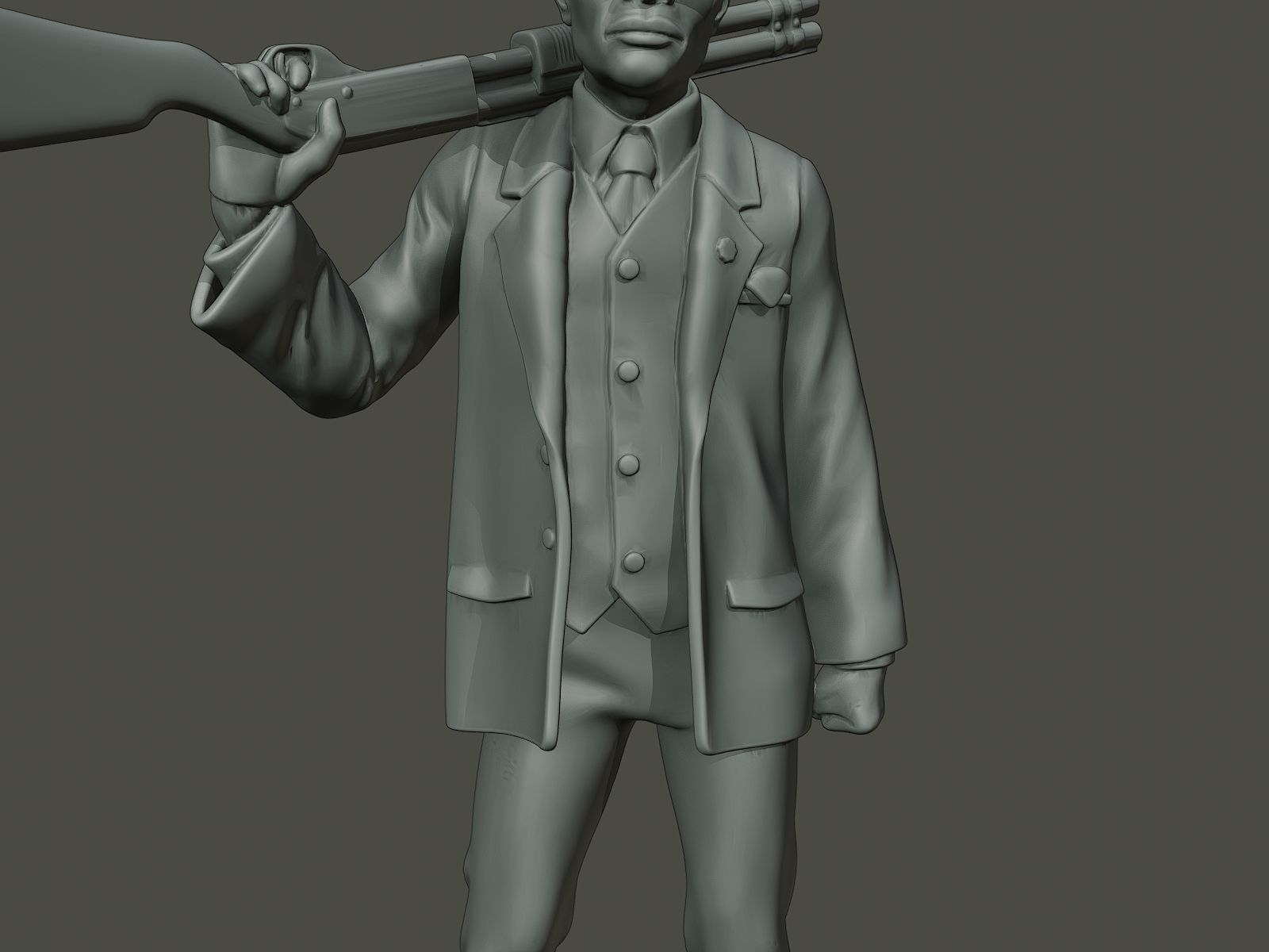 Dancing Coffin Meme B 015 3D print model_11