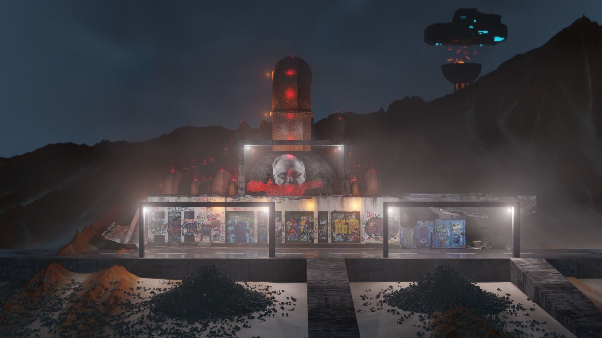 Abandoned building - Photoscanned 3D model with 8k texture 3D model_5