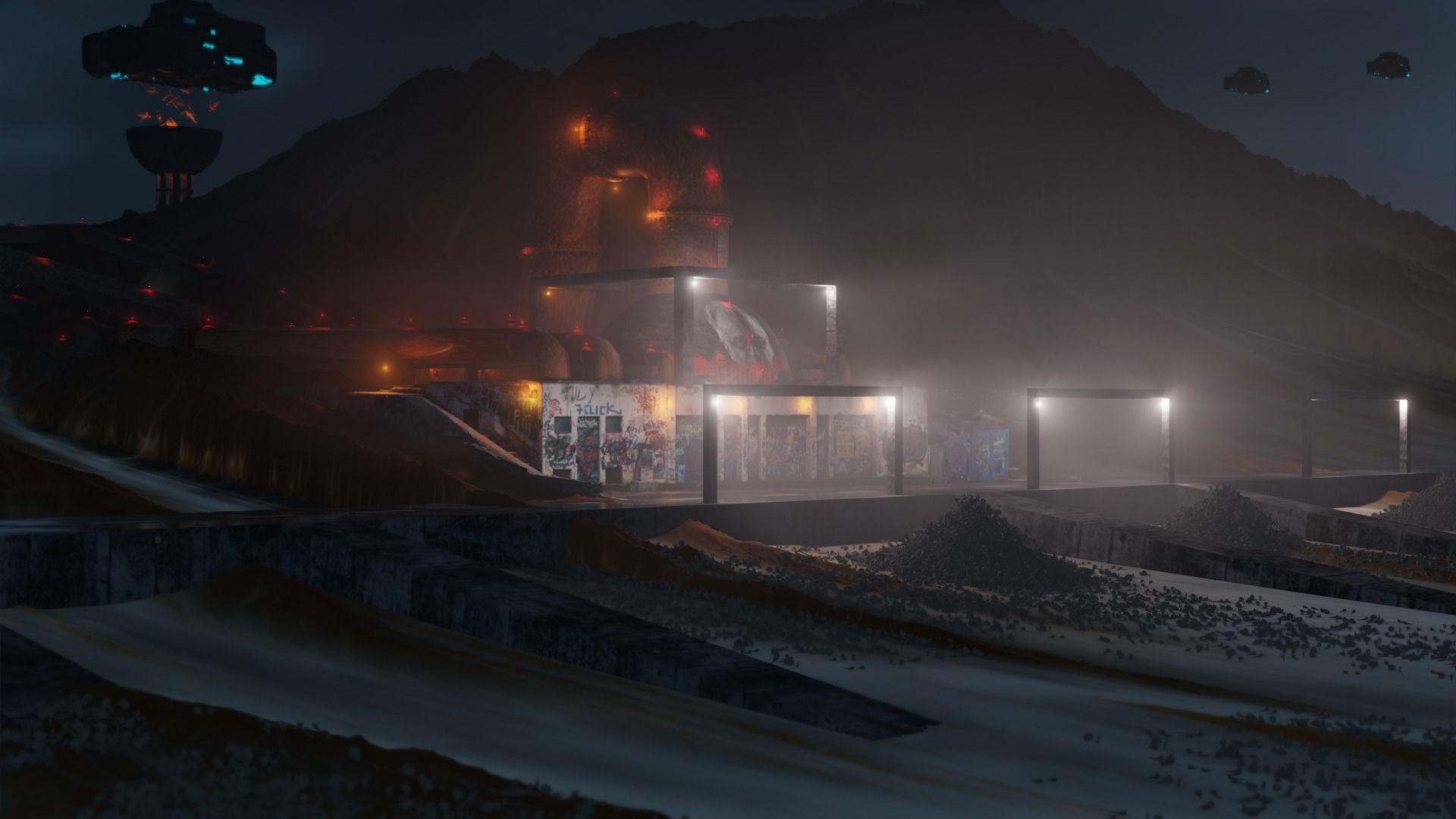 Abandoned building - Photoscanned 3D model with 8k texture 3D model_6