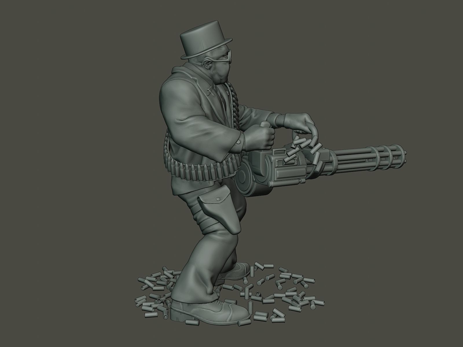 Dancing coffin meme Boss B 3D print model_30