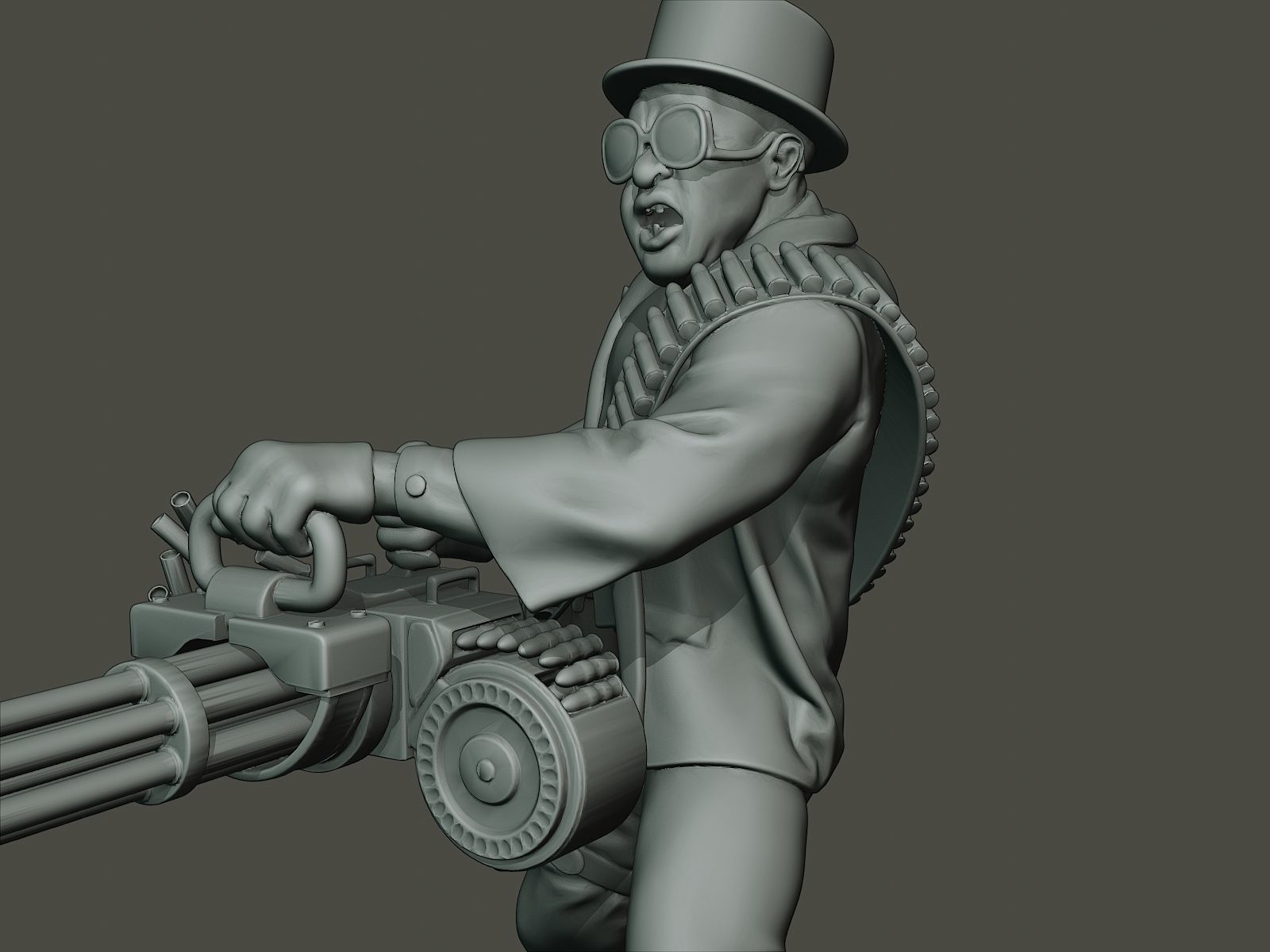 Dancing coffin meme Boss B 3D print model_17