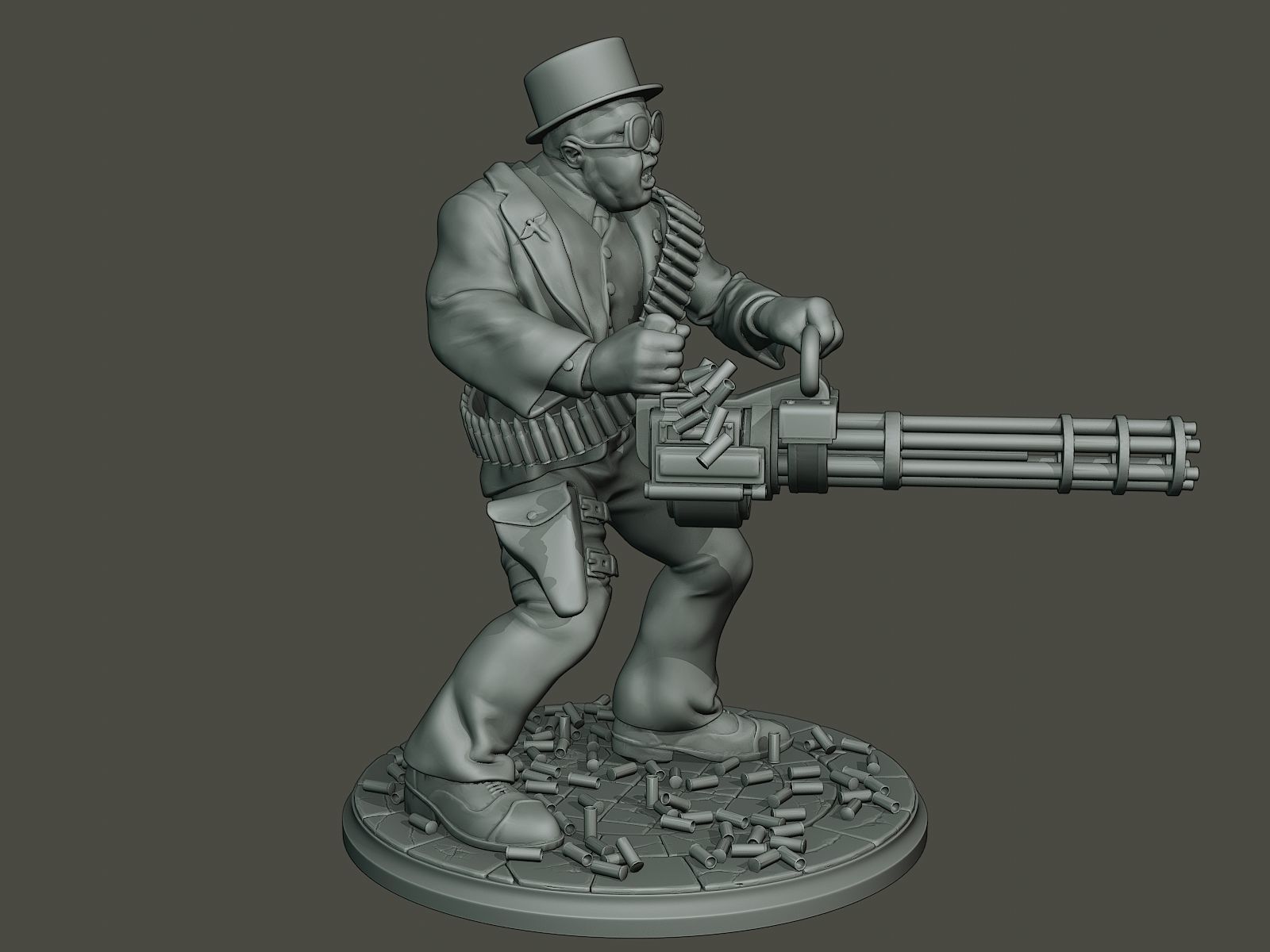 Dancing coffin meme Boss B 3D print model_8