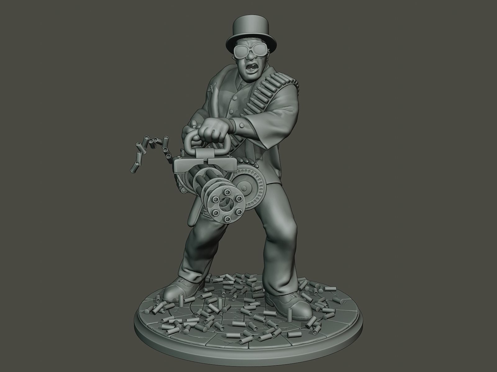 Dancing coffin meme Boss B 3D print model_10