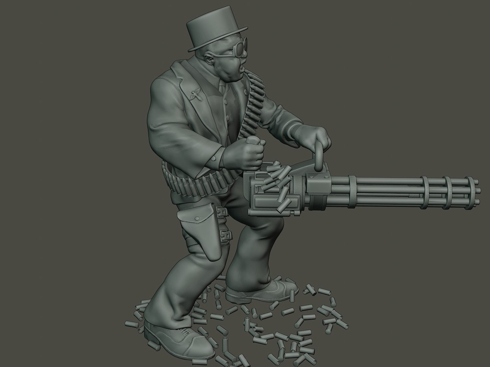 Dancing coffin meme Boss B 3D print model_29