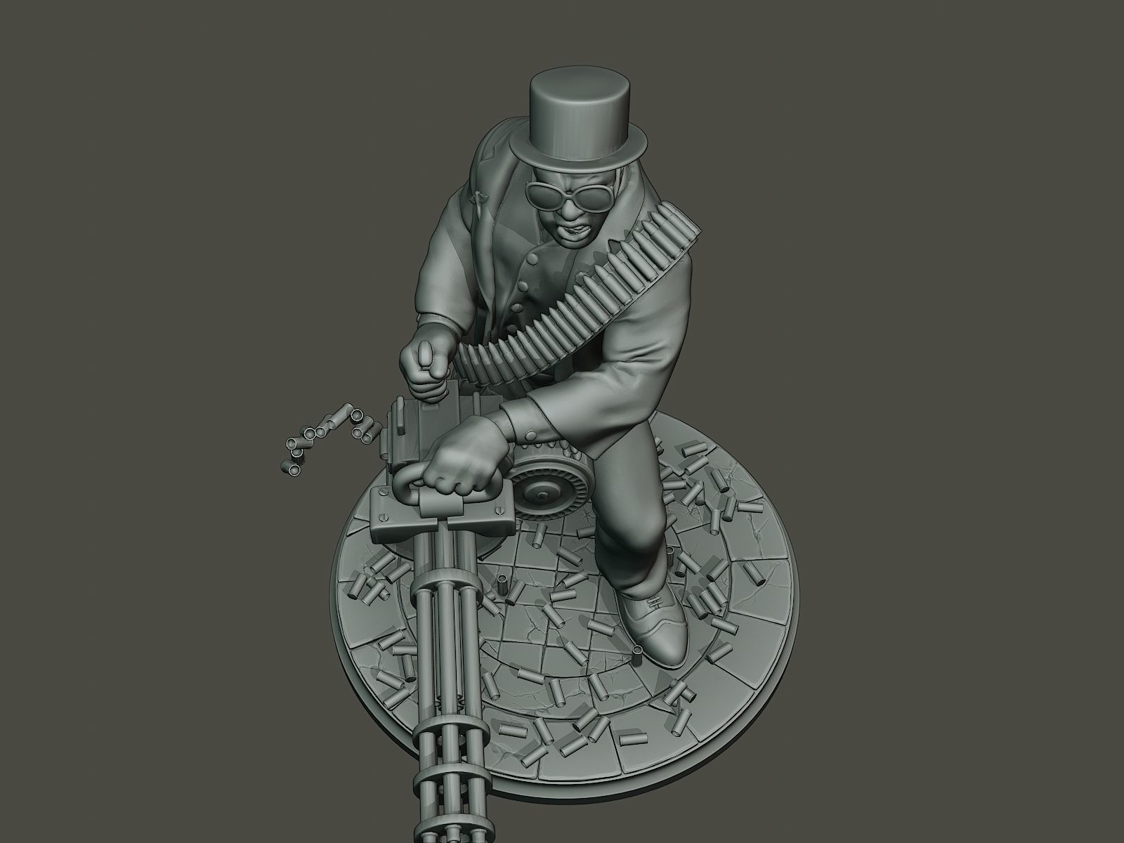 Dancing coffin meme Boss B 3D print model_13