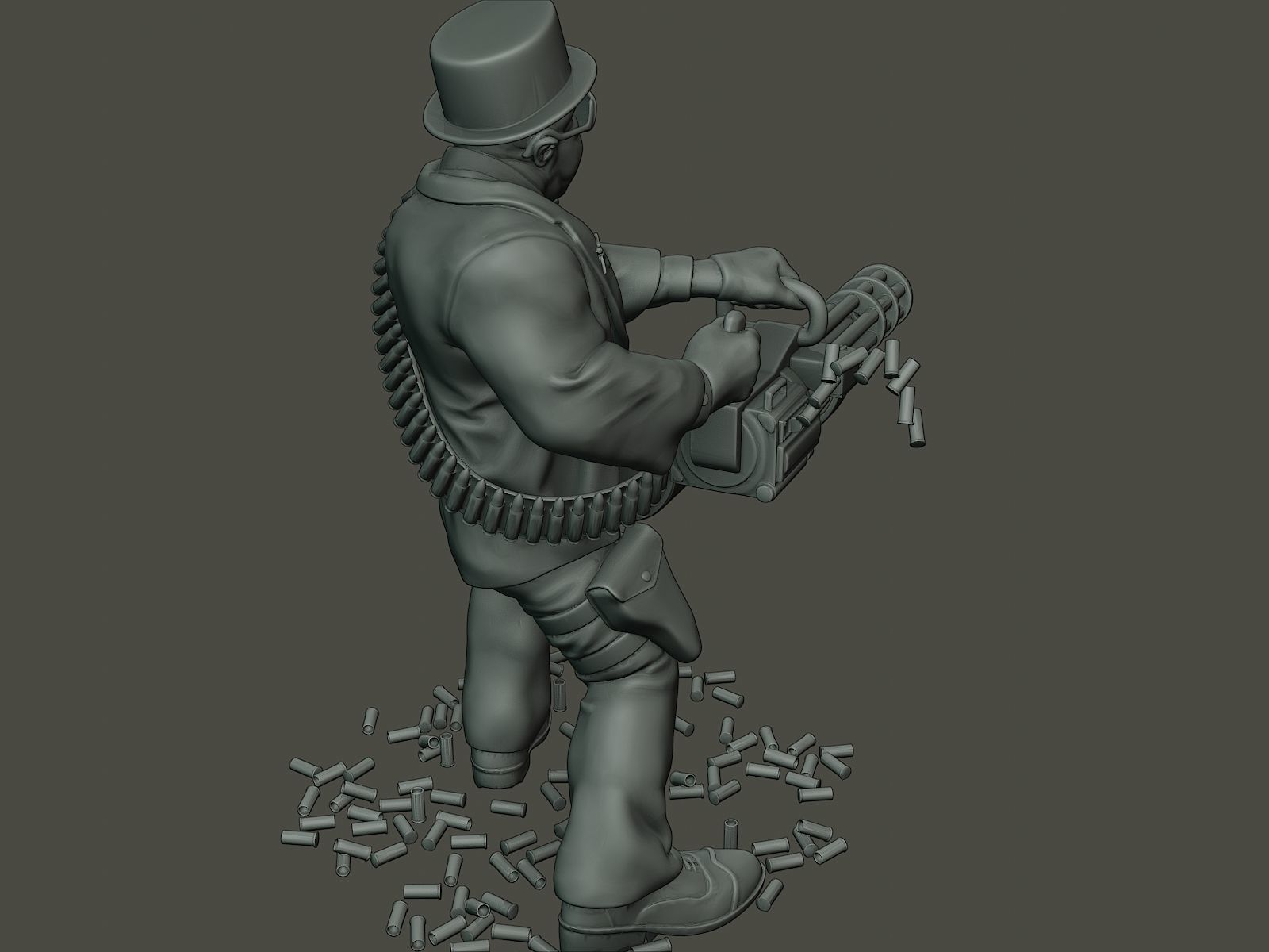 Dancing coffin meme Boss B 3D print model_23