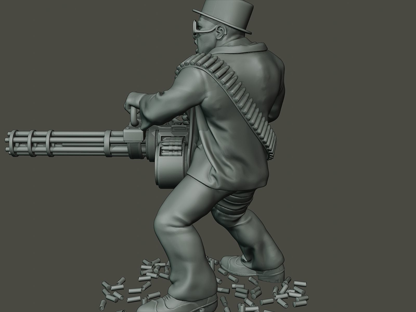 Dancing coffin meme Boss B 3D print model_25