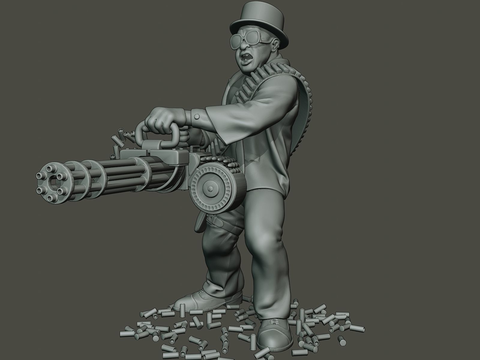 Dancing coffin meme Boss B 3D print model_26